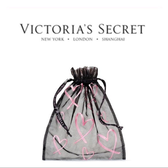 VICTORIAS SECRET LINGERIE OR BIKINI BAG NWT - Picture 1 of 8